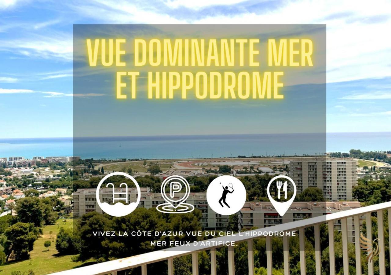 L'Appaloosa De Mer-Pool Tennis Parking-Sea View - -Capitalchic Services Cagnes Sur Me 외부 사진